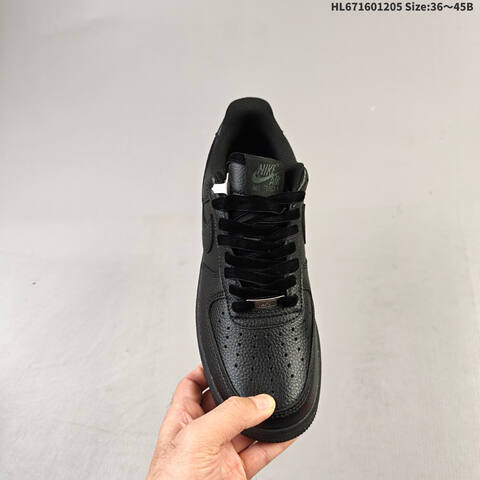 Nike Air Force 1 07 Black EU 36 45 Sneaker EU 36-45 - Unisex (BS-62831)