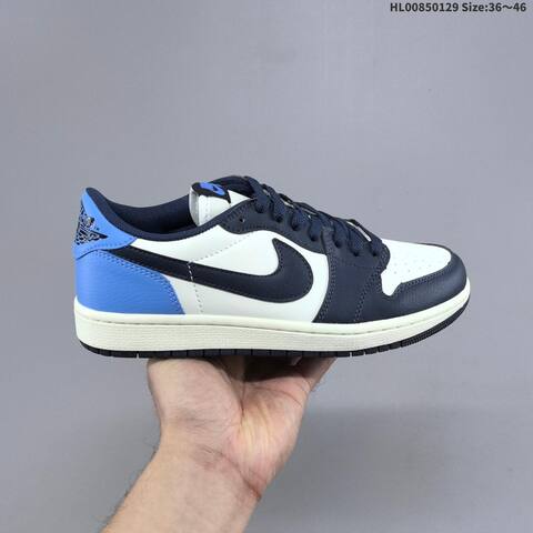 Air Jordan 1 Low OG Obsidian AIR JORDAN 1 Aj1 Lifestyle (BS-66782)
