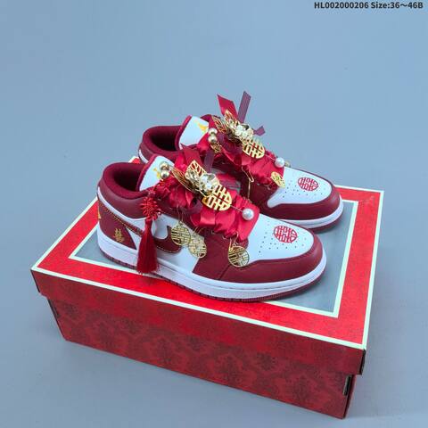 Air Jordan 1 Low AIR JORDAN 1 Aj1 1 Air Jo Lifestyle (BS-66681)