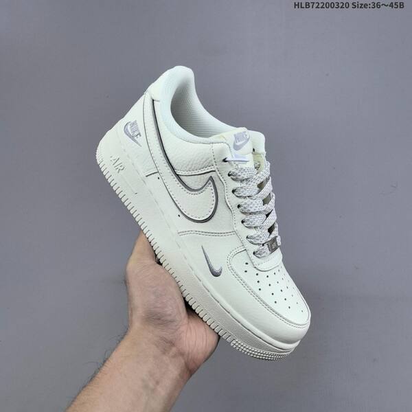 Nike Air Force 1 07 LV8 Off White Grey EU 36-45 skate shoe