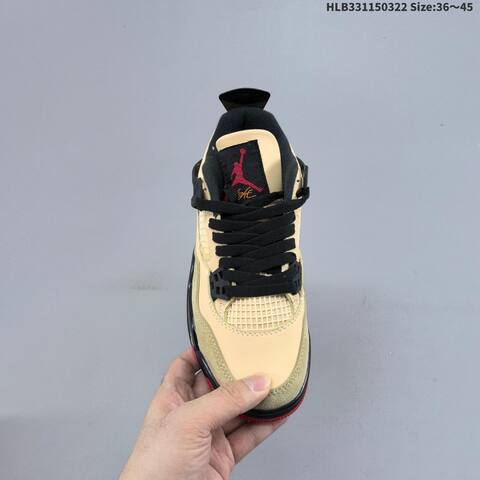 Air Jordan 4 Retro Pizza AIR JORDAN 4 Aj4 4 1989 Lifestyle (BS-66478)