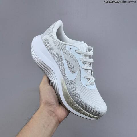 Nike Journey Run 2 ComfiRide White Black Red EU 36-45 Running Shoe - Unisex (BS-61545)