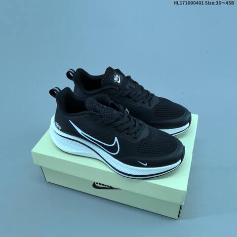 Nike DIY ZOOM AIR LJ7701-002 White Black Green EU 36-45 Running Shoe - Unisex (BS-60989)