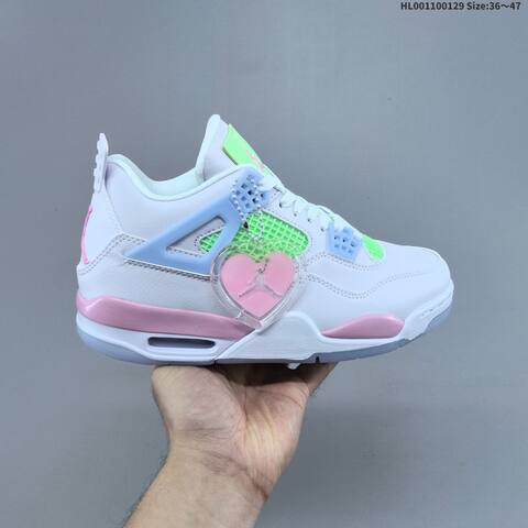 Air Jordan 4 Retro Valentine s Day AIR JORDAN 4 Aj4 Lifestyle (BS-66779)