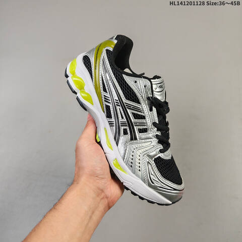 ASICS Gel-Kayano 14 Cream Silver Black Pink White EU 36-45 Running Shoe Running Sneakers - Unisex (BS-69214)