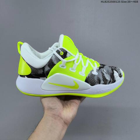 Nike Hyperdunk X Low CNY Neon Yellow White Black Gray EU 38-46 Basketball Shoe - Unisex (BS-61754)