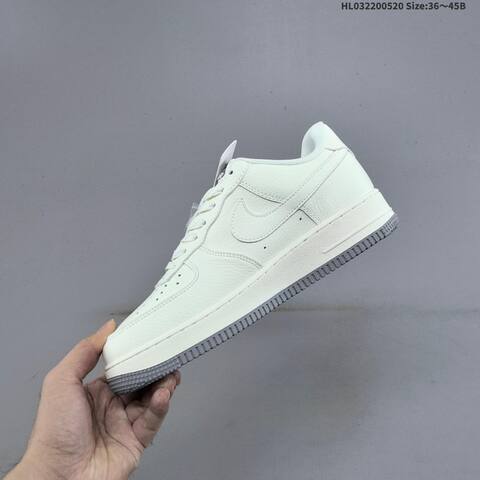 Nike Air Force 1 Low Off White Grey Red EU 36-45 Sneaker - Unisex (BS-60250)