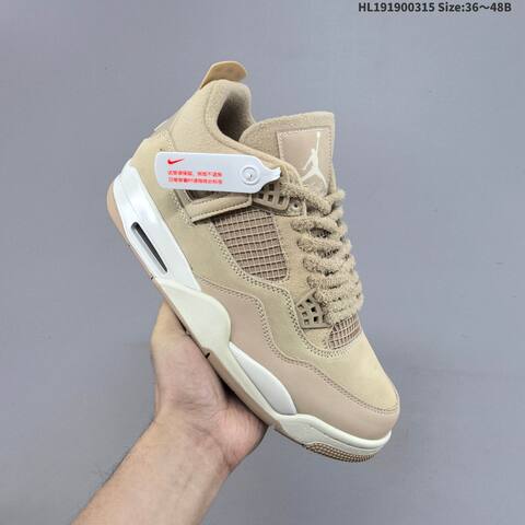 Air Jordan 4 Retro Cozy Girl AIR JORDAN 4 Aj4 Lifestyle (BS-66528)