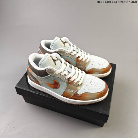 Air Jordan 1 Low SE Multi-Color Distressed AIR JORDAN 1 Aj1 1 Jo Lifestyle (BS-67463)