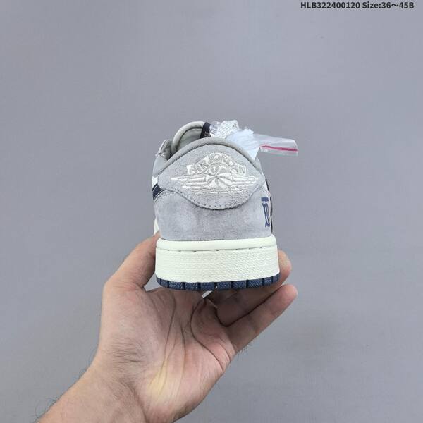 Nike Air Jordan 1 Low white grey navy 36 45 basketball lifestyle