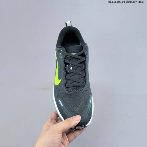 Nike Vomero Plus ReactX Air Zoom Dark Grey Volt White EU 39-45 Running Shoe - Unisex (BS-61137)