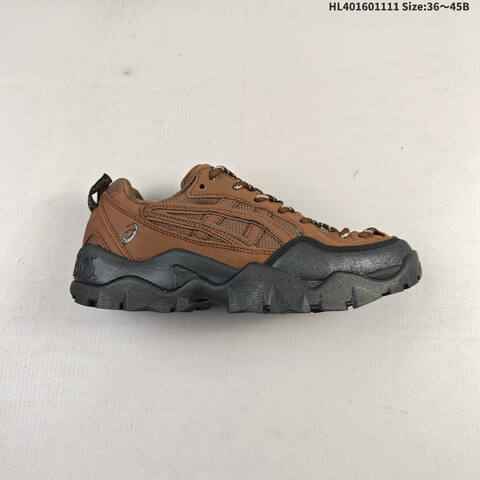 ASICS GEL PICKAX Brown Black EU 36-45 Trail Shoe Trail Running Sneakers - Unisex (BS-69316)