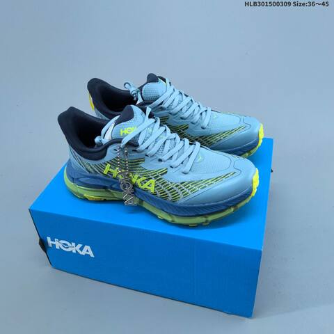 HOKA Mafate Speed 4 Black Blue Orange Green Red EU 36-45 Trail Shoe Trail Running Sneakers - Unisex (BS-69383)