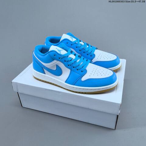 Air Jordan 1 Low UNC Gum AIR JORDAN 1 Aj1 Lifestyle (BS-66627)
