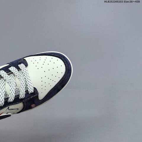 Nike Dunk SB Low Sail Navy Red White EU 36-45 Skate Shoe - Unisex (BS-61559)