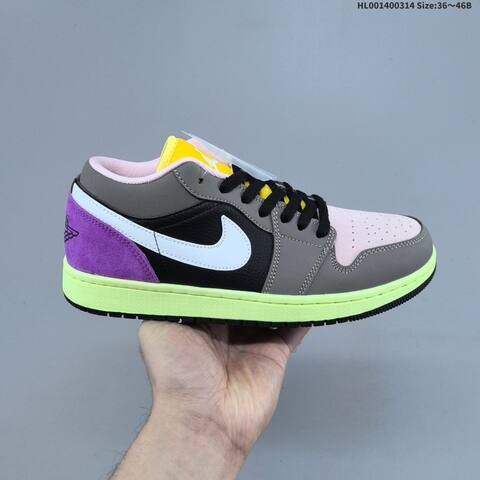 Air Jordan 1 Low Tokyo Bio Hack AIR JORDAN 1 Aj1 Lifestyle (BS-66536)