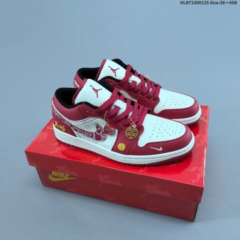 Nike Air Jordan 1 Low Lifestyle (BS-66848)