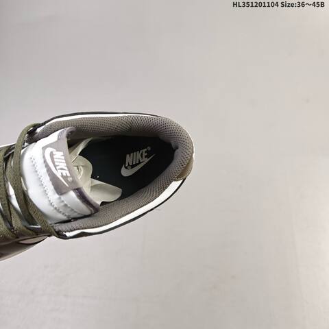 Nike Dunk Low White Olive Brown EU 36-45 Skate Shoe - Unisex (BS-63889)