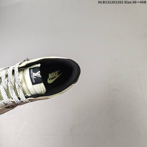 Nike SB Dunk Low Beige Black White EU 36-45 Skate Shoe - Unisex (BS-62900)