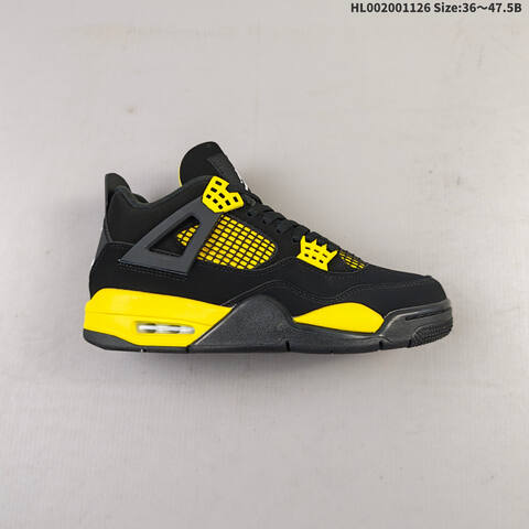 Air Jordan 4 Retro Thunderh AIR JORDAN 4 Aj4 4 5 13 Lifestyle (BS-67670)