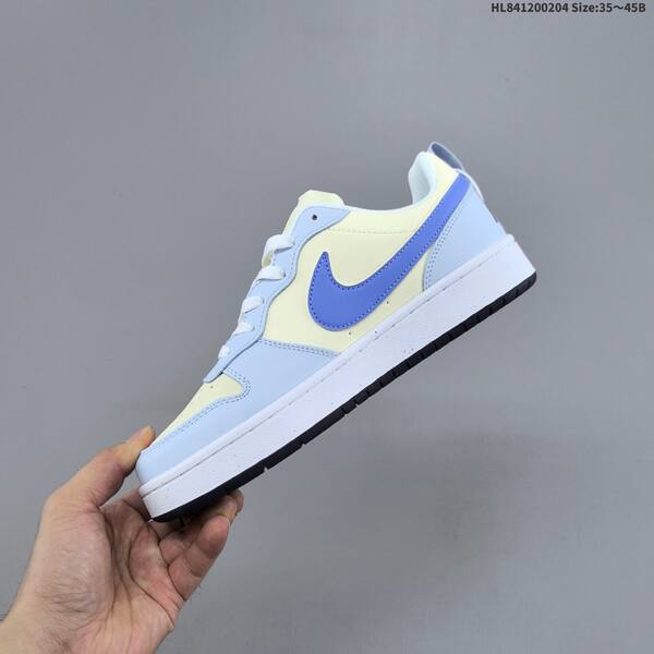 Nike Court Borough Low 2 light blue cream white pink EU 35-45 skate shoe
