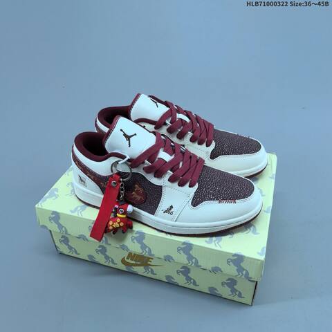 Air Jordan 1 Low AIR JORDAN 1 3D LX1988-826 Lifestyle (BS-66479)