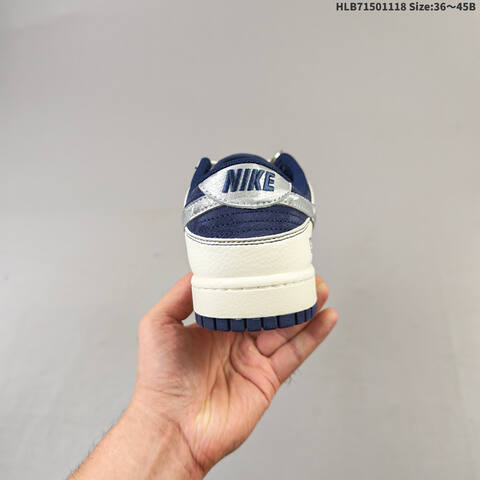 Nike Dunk SB Low Sail Navy White Grey EU 36-45 Skate Shoe - Unisex (BS-63526)