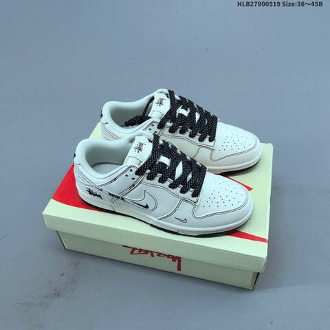 Nike Dunk SB Low Off White Black Green EU 36-45 Skate Shoe - Unisex (BS-60264)