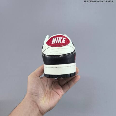 Nike Dunk SB Low White Black Red EU 36-45 Skate Shoe - Unisex (BS-62100)