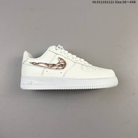 Nike Air Force 1 Low Off White Rose Gold White EU 36-45 Sneaker - Unisex (BS-63352)