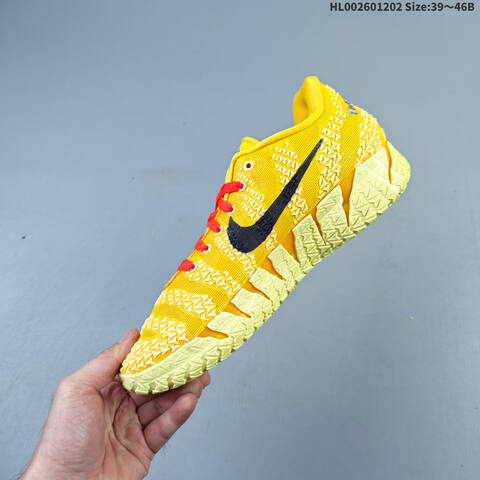 Nike Ja 3 Hustle And Flow Yellow Red Black Cream EU 39-46 Basketball Shoe - Unisex (BS-62886)