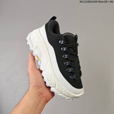 HOKA ONE ONE Tor Summit TP Black White EU 36-46 Trail Shoe Trail Running Sneakers - Unisex (BS-69483)