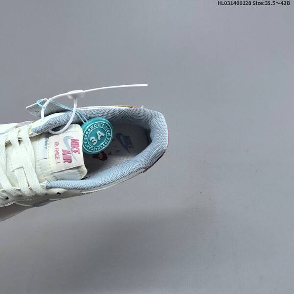 Nike WMNS Air Force 1 Shadow sail light blue pink dark brown EU 35 5-42 sneaker