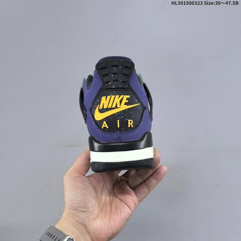 Air Jordan 4 Retro OG Imperial Purple Replica AIR JORDAN 4 Aj4 Lifestyle (BS-66456)