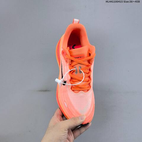 Nike Vomero Plus ReactX Air Zoom Bright Orange Black Red EU 36-45 Running Shoe - Unisex (BS-60718)