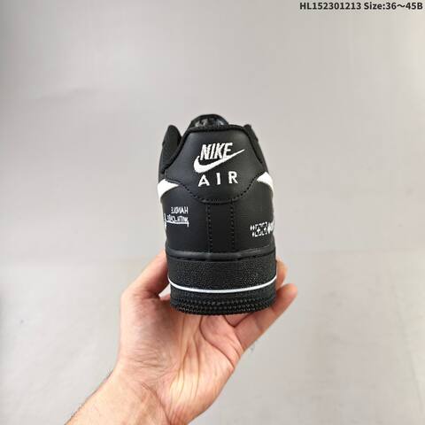 Nike Air Force 1 Low 07 Black White Multicolor EU 36-45 Sneaker - Unisex (BS-62713)