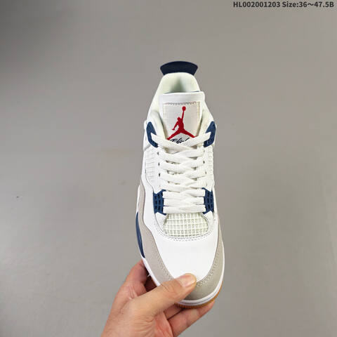Nike SB x Air Jordan 4 Retro AIR JORDAN 4 Aj4 Lifestyle (BS-67553)