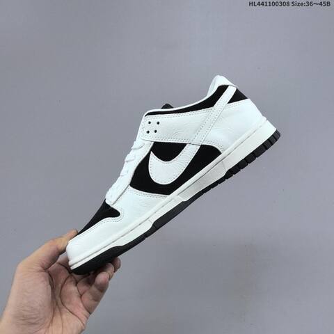 Nike SB Dunk Low Retro ZoomAir White Black Gold EU 36-45 Skate Shoe - Unisex (BS-61437)