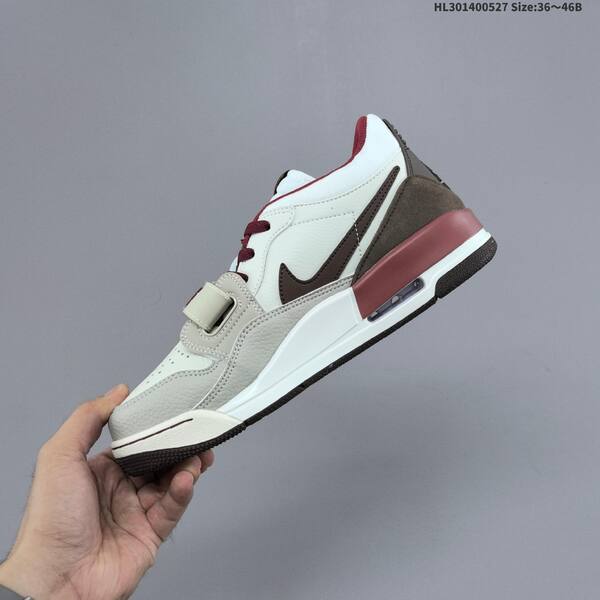 Nike Air Jordan Legacy 312 Low white/grey/burgundy/brown 36~46B lifestyle