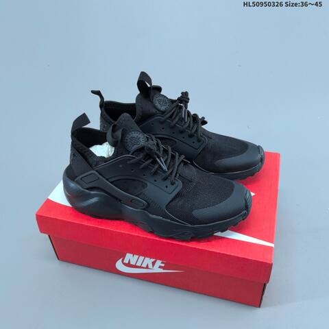 Nike Air Huarache City Mid Lea 819685-101 Black White EU 36-45 Sneaker - Unisex (BS-61128)