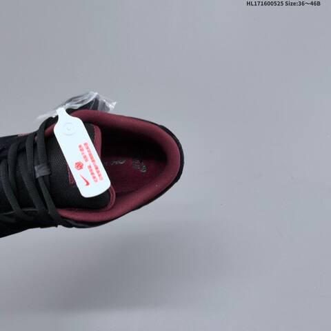 Nike Dunk SB Low Black Burgundy Dark Blue EU 36-46 Skate Shoe - Unisex (BS-60135)