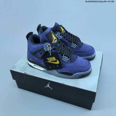 Air Jordan 4 Retro OG Imperial Purple Replica AIR JORDAN 4 Aj4 Lifestyle (BS-66667)