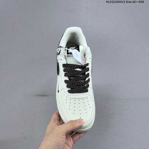 Nike Air Force 1 07 LV8 DN9688-105 Off White Black Red EU 36-45 Sneaker - Unisex (BS-60723)
