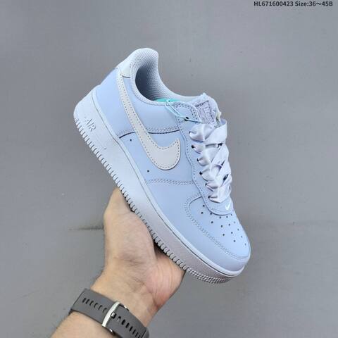 Nike Air Force 1 07 Pale Blue White EU 36-45 Sneaker - Unisex (BS-60567)