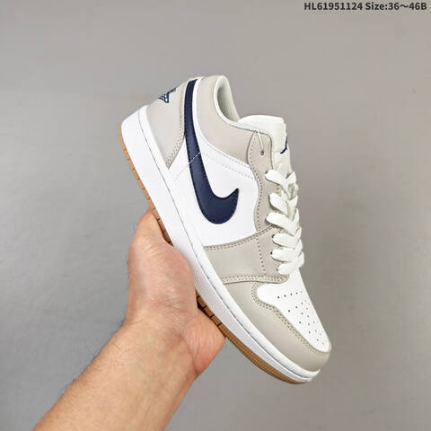 Air Jordan 1 Low AIR JORDAN 1 Aj1 1 Swoos Lifestyle (BS-67692)