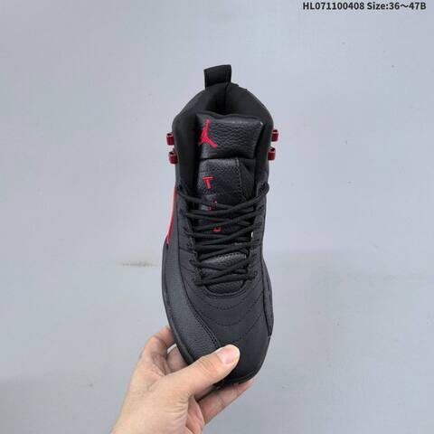 Air Jordan 12 Retro Bloodline Replica AIR JORDAN 12 Aj12 Lifestyle (BS-66289)