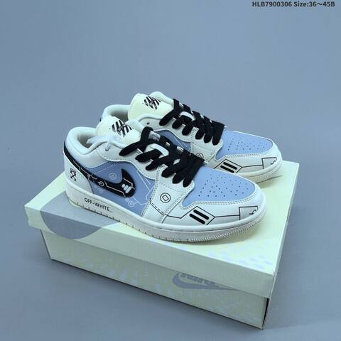 Nike Air Jordan 1 Low Lifestyle (BS-66618)
