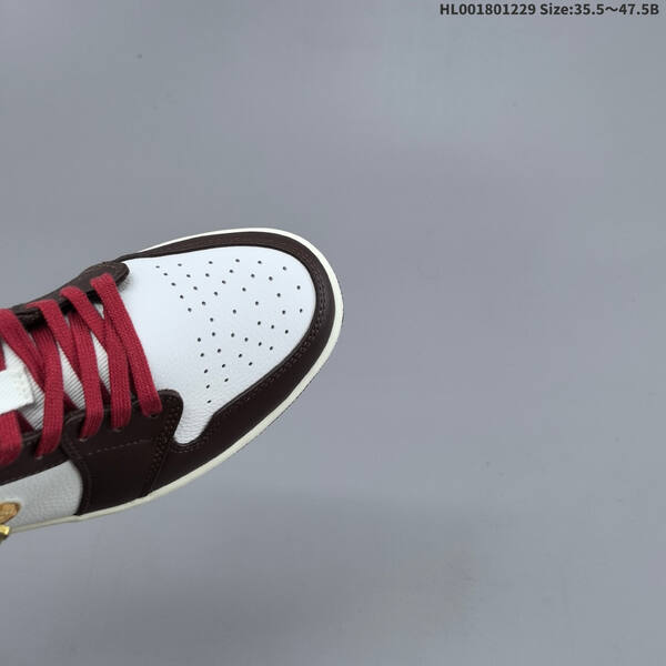 Air Jordan Air Jordan 1 Low white / brown / gold / red 35.5~47.5 lifestyle