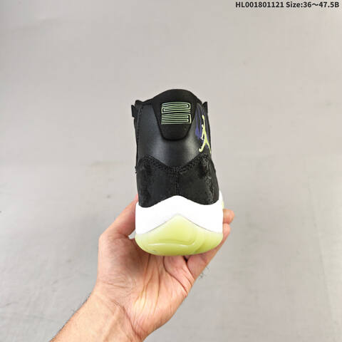 Air Jordan 11 Retro High Barely Volt AIR JORDAN 11 Aj11 Lifestyle (BS-67740)