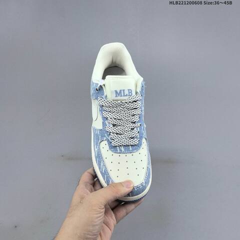 Nike Air Force 1 07 Light Blue Off White EU 36-45 Sneaker - Unisex (BS-59960)